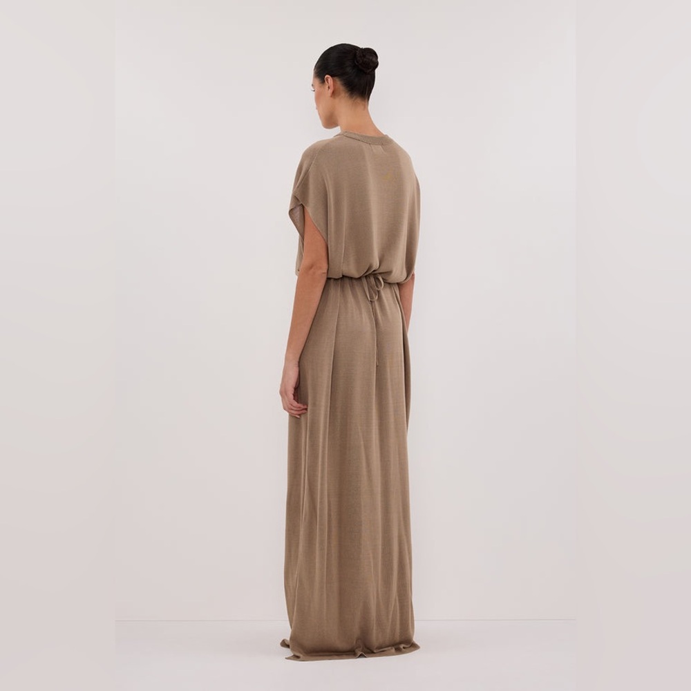 NWT DISSH JACKI SAGE SLEEVELESS KNIT MAXI DRESS size Xs - Picture 3 of 11